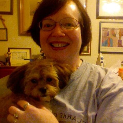 Former Math Teacher, Mom of 6 (5 Living), Ukulele Player, Crocheter, Color Pencil Afficianado, Former Tap Dancer, Lover of Musical Theatre
