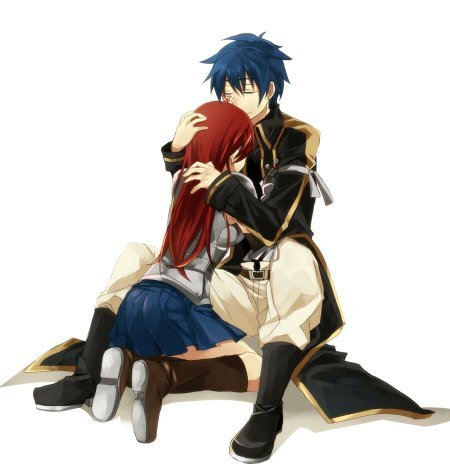 Jellal Fernandes and Erza Scarlet.