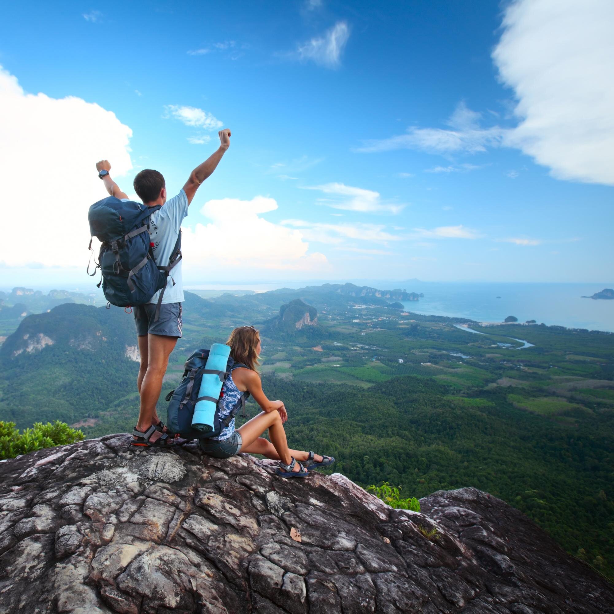 two crazy kids traveling the world or exploring our own backyard, always with pen and paper in hand.