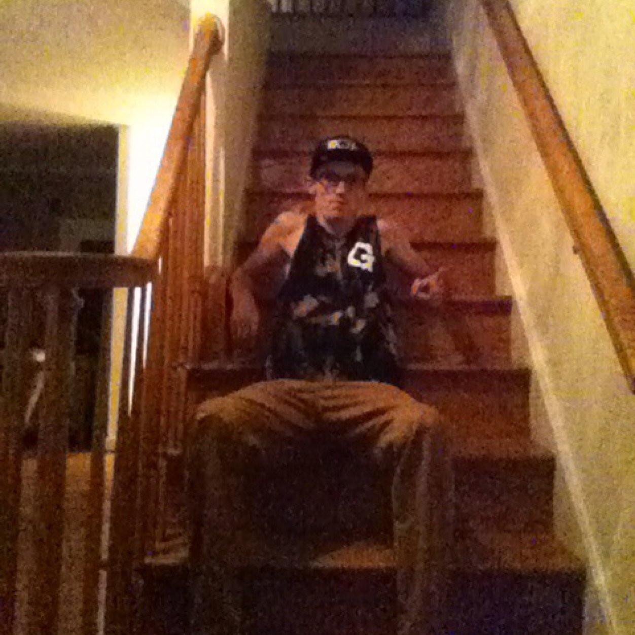 Just your typical white boy Doin typical white boy shit