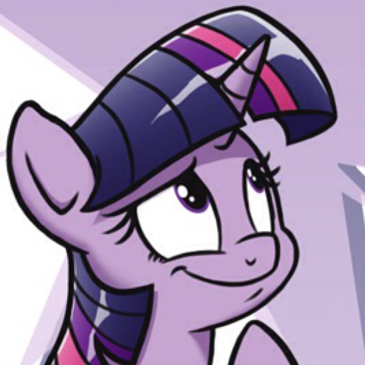 Not a horse, especially not a purple pony.