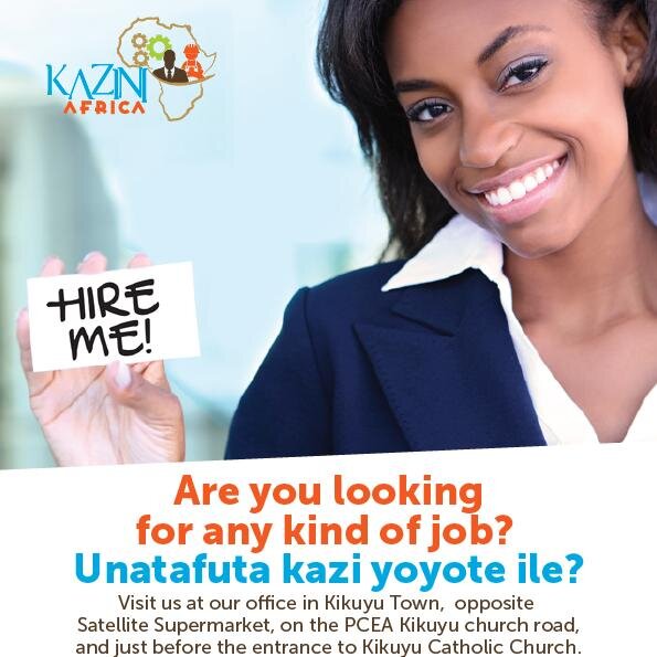 Goal: A job for every willing African!