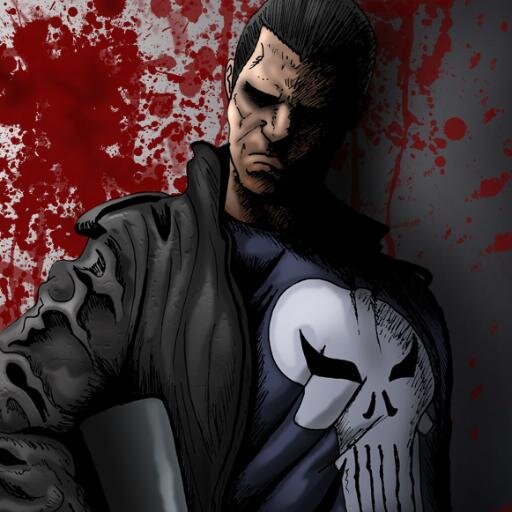 Frank Castle. Un hombre con nada a perder. Me creyeron muerto, pero fue una verdad a medias. Mi familia, mi cómplice, mi todo: @xMegBlack #RP #MarvelComics[+18]