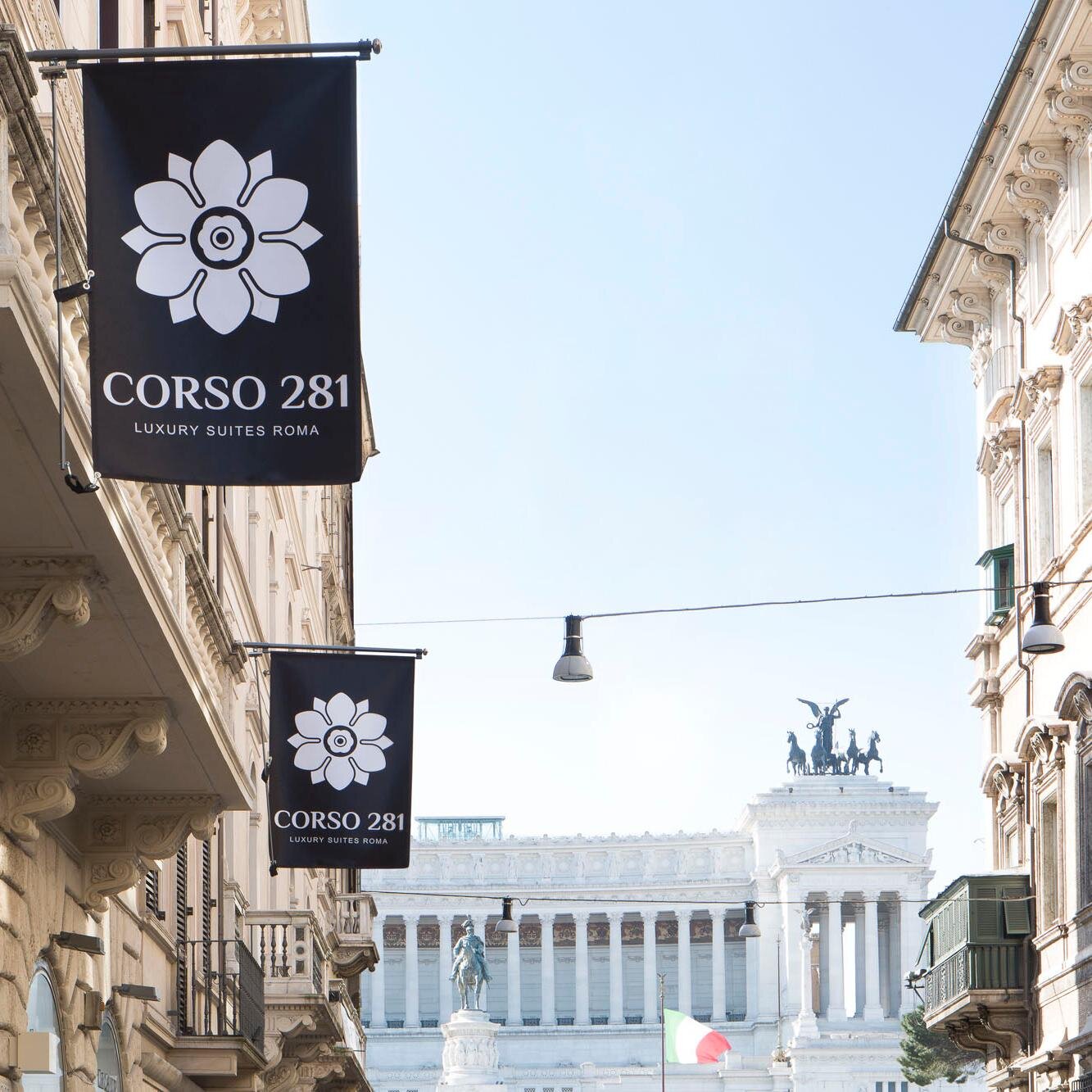 In an ideal location, in the #heart of the historical centre of #Rome, #Corso281 offers unique #hospitality, giving the feeling of being at #home.