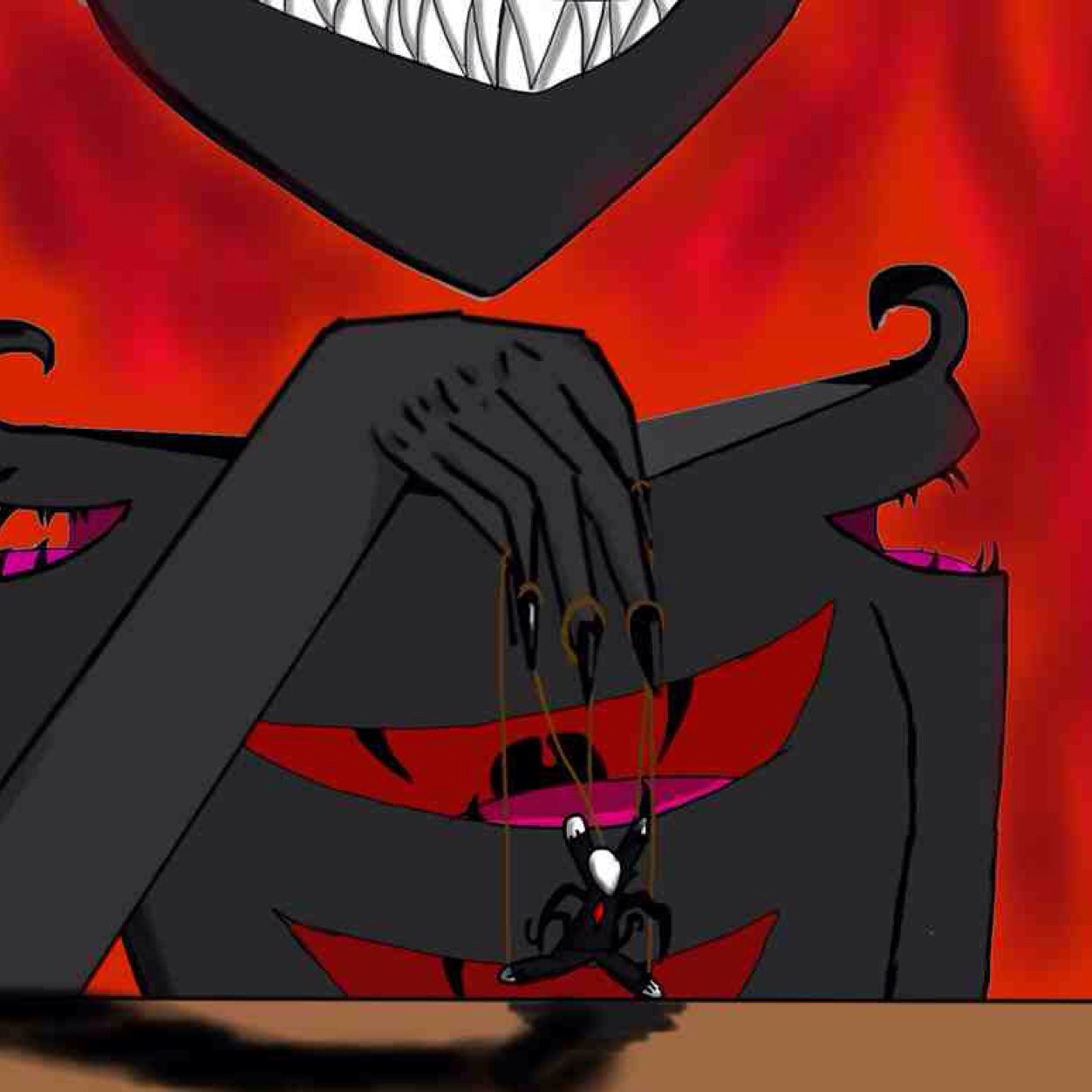 He comes...
