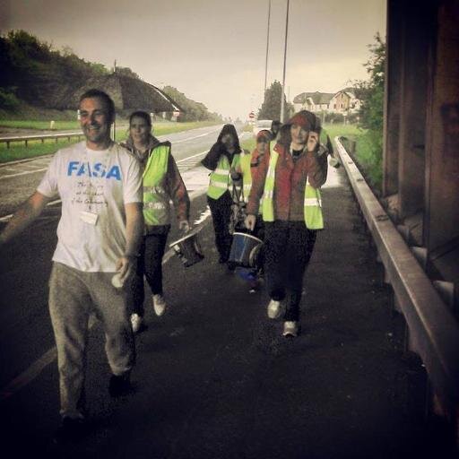 My 15 day Walkathon around Northern Ireland for FASA starts Saturday 10th May 2014 until Saturday 24th May 2014