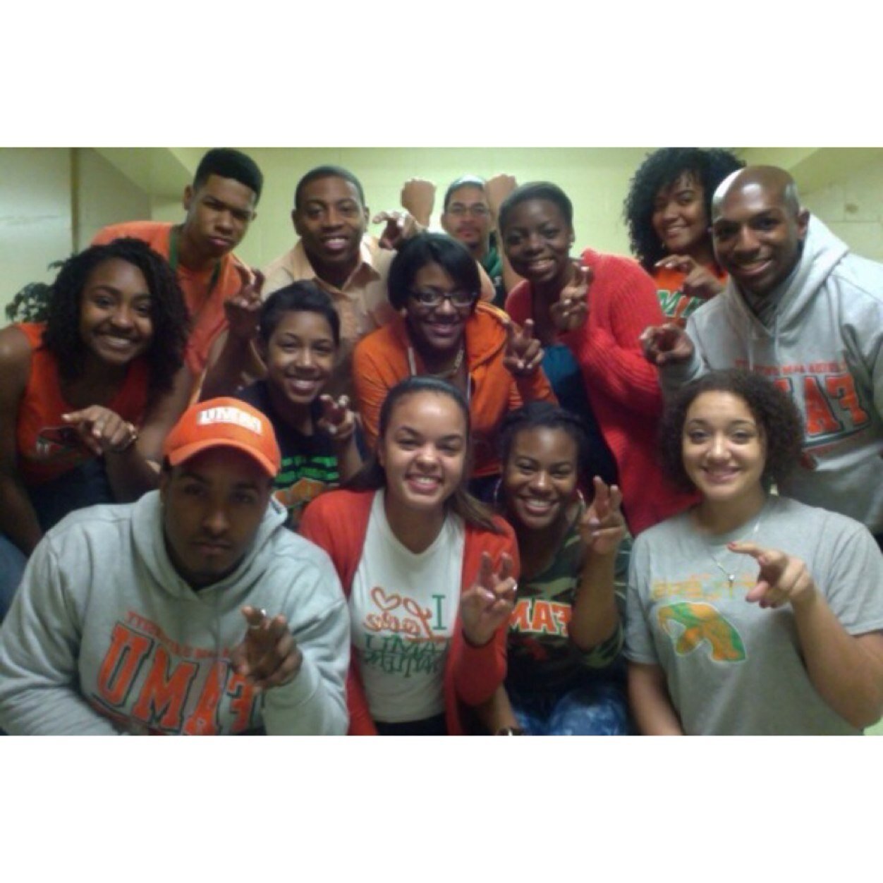 We are your 2014 Orientation Leaders! #FAMU18 get ready and see you soon!