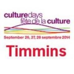 Inviting artists and cultural organizations to come together to participate in free interactive culture days activities to discover Timmins’s culture.