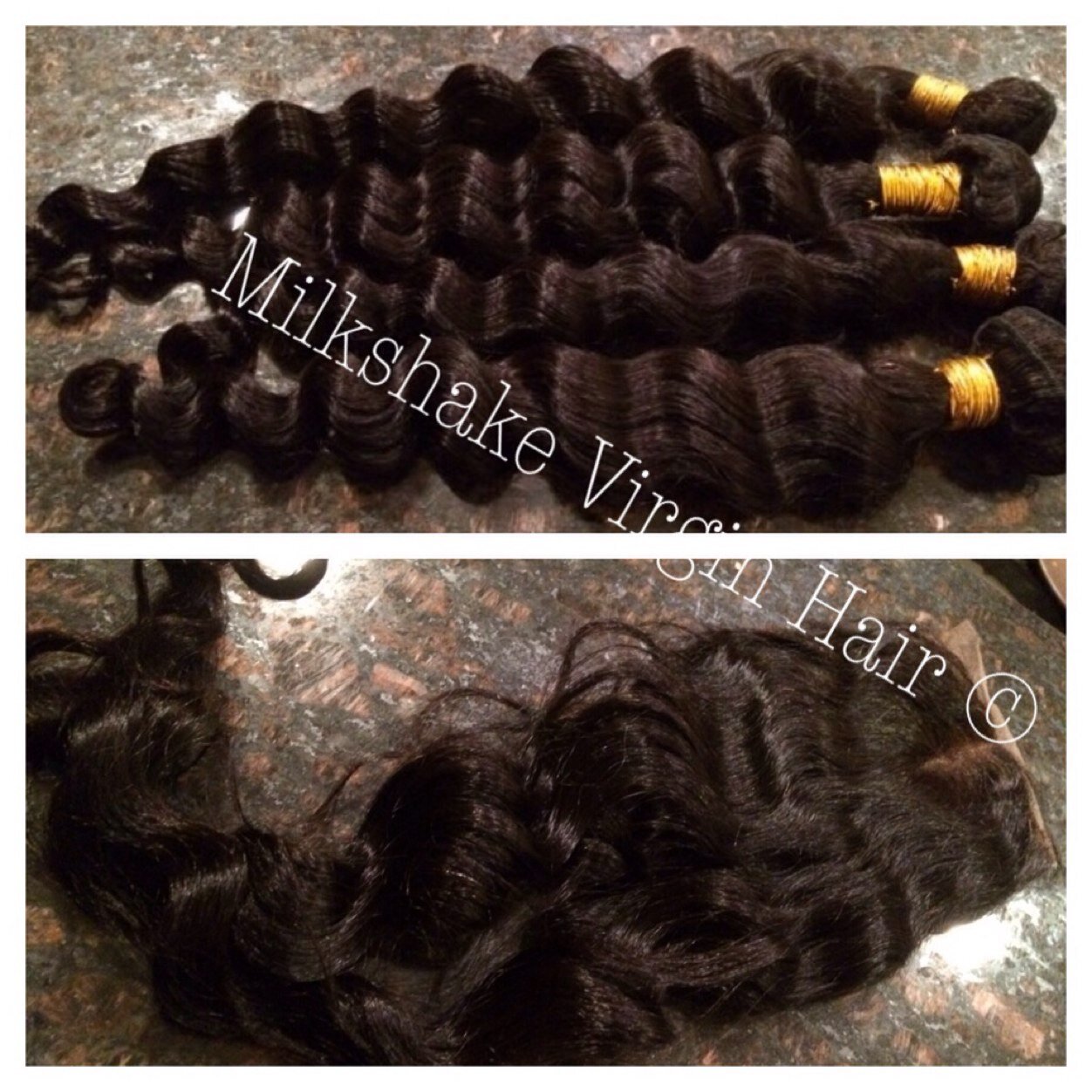 The best quality of hair offered for the best prices!!! For questions email us at contact@milkshakevirginhair.com
Instagram: @milkshakevirginhair