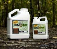 NutriPlot is a liquid foliar fertilizer, plus an attractant designed to improve the overall production of whitetail food plots and forage.