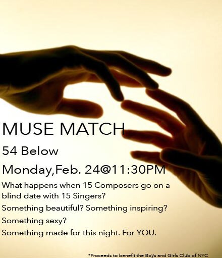 A Concert Series pairing Artists on a Blind Date to Create Bold, New Work all for the benefit of charities. Community helping Community.