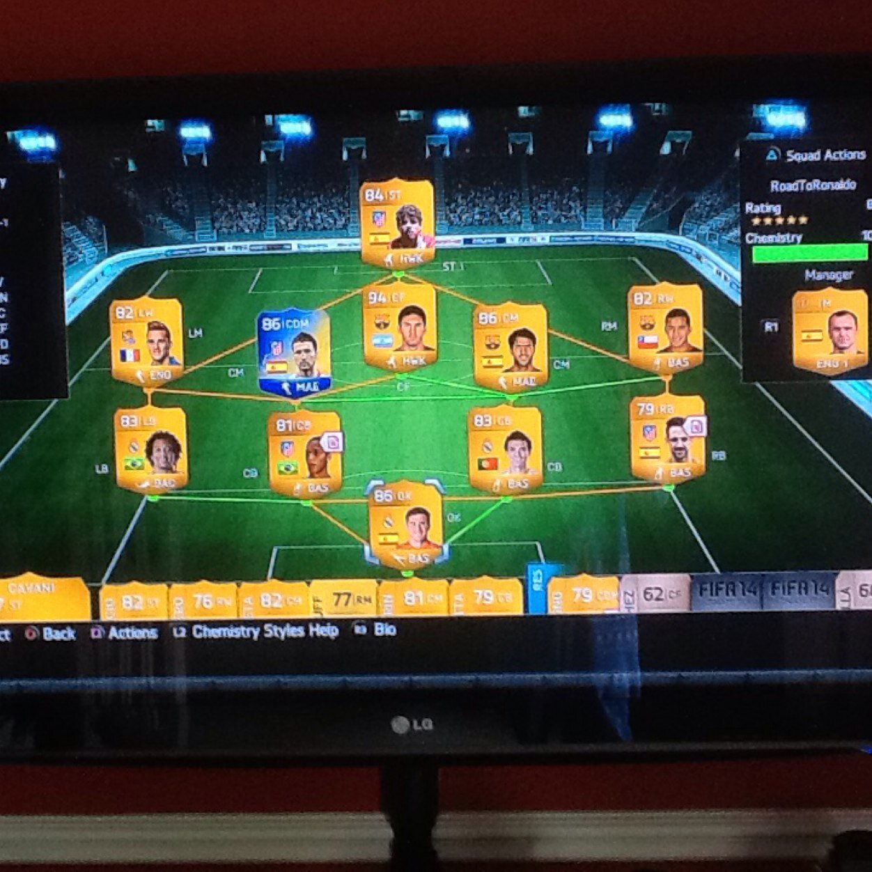 Fifa 14 wager from 5 k - 950 k any wager ps3/4 no lock in trust wager