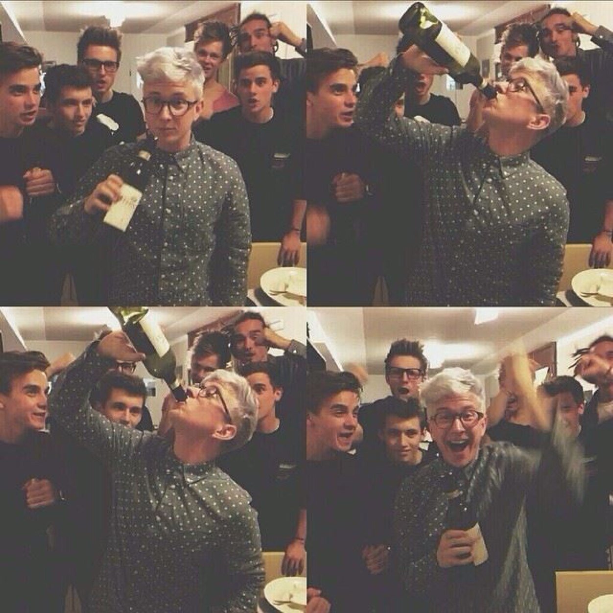 trying to get joe sugg to notice me