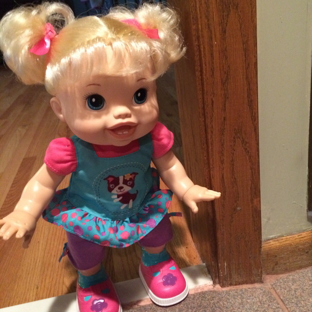 I'm just your average creepy doll...except i can walk and talk on my own. Be afraid...be very afraid.