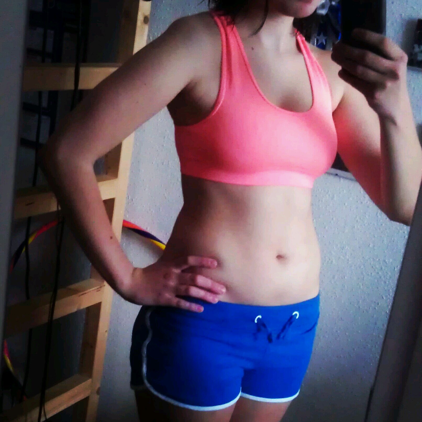 bikini body guide week1. cant wait to be fit and toned. CW: 64kg GW: fit&healthy/ AVI is me