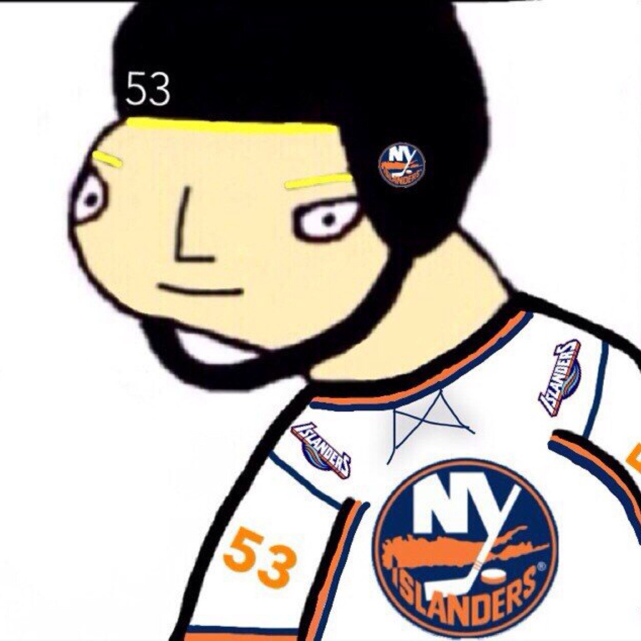 Toon parody of Casey Cizikas (@zeeker11) Fleury has nothing on me