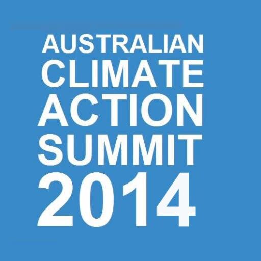 Annual Climate Action Summit, in 2014. 19-21st of September, Queensland University of Technology, Brisbane. Please tweet us and invite your friends!