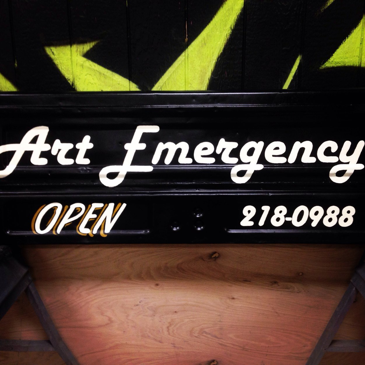 Art Emergency | Lawrence, KS | 721 E. 9th Art gallery for local artists, event space, music showcase