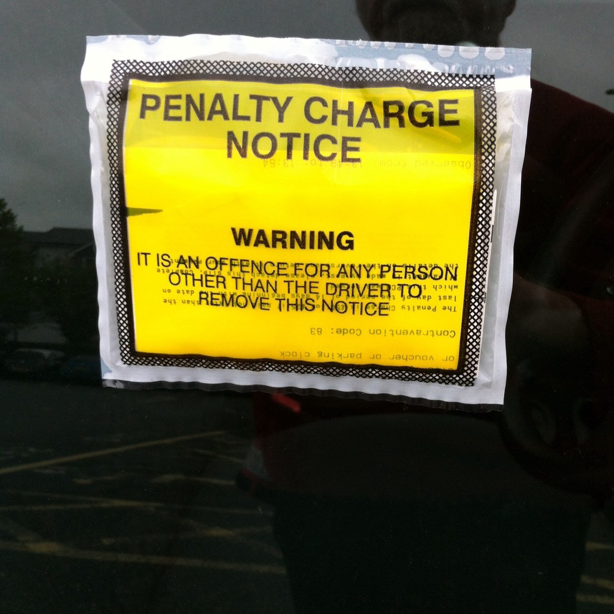 Tweeting about parking enforcement in Dartmouth