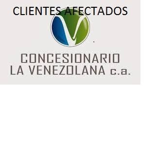 Página exclusiva de clientes afectados por la situación del concesionario la venezolana...
