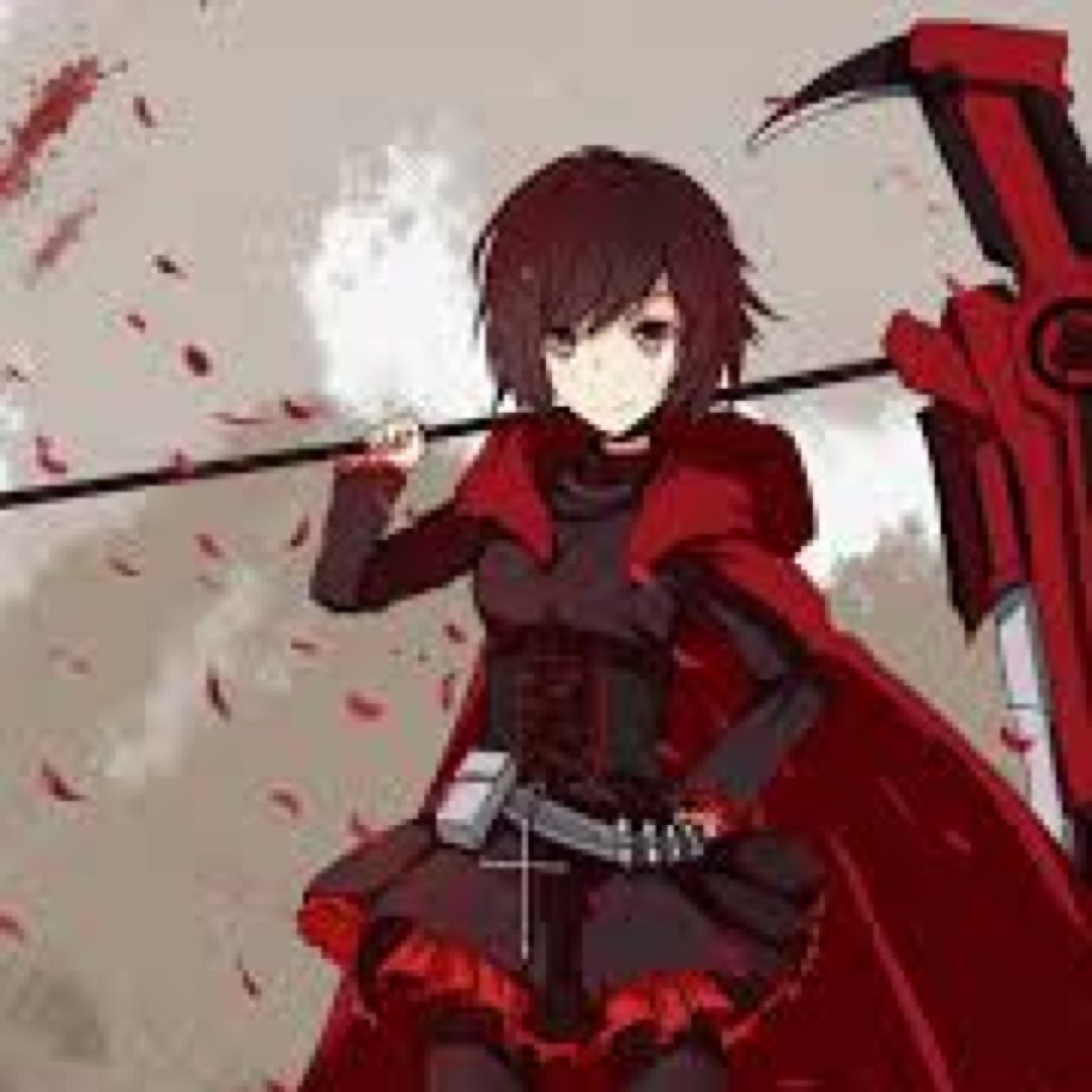 rubyrose_15_'s profile picture. im ruby rose im nice shy kind i love weapons cookies. im Bi single 15 skinny kinda tall my weapon is scythe it also a sniper. i go to Beacon Academy.
