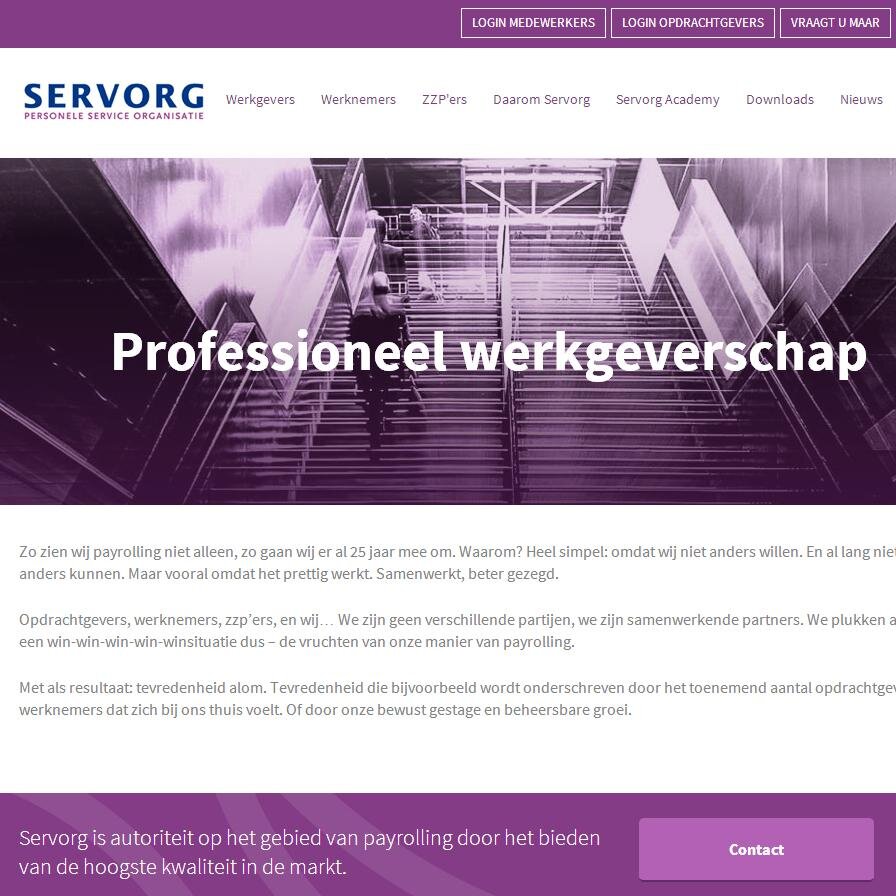 Servorg is een payrollbedrijf en wij nemen het juridisch werkgeverschap over. Minder zorg, meer rendement & meer flexibiliteit.