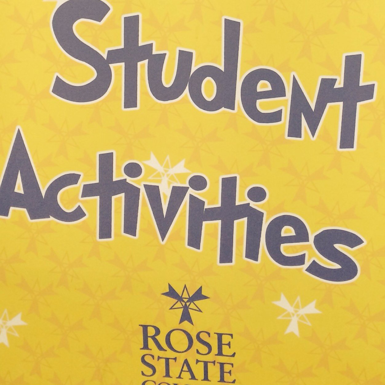 Rose State College Student Activities--follow us for up to date information and staying connected to campus.
