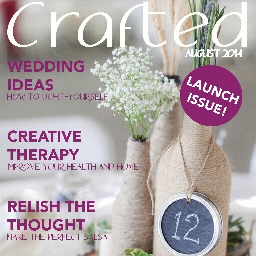 A brand new craft magazine for people who love to make trendy, stylish and unique items for their homes, or bespoke gifts. craftedmagazine1@gmail.com