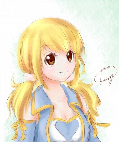 Hiya, I'm Lucy~ / # Celestial mage at Fairy Tail, the best guild ever~ / Crushing on Natsu and Gray~ ^///~ / #Single / #FTRP / #blond / #cute / #Sexy~ ;)