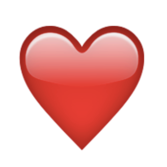 Paste emoji twitter copy Heart emoji