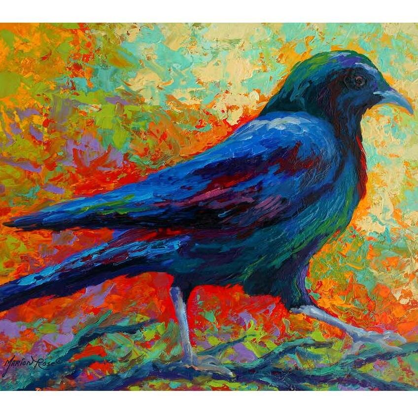 wise old bird, slightly balmy