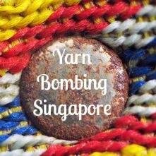 We are gathering a group of crafters to knit & crochet pieces of items to yarnbomb the Singapore Mini Maker Faire. 
Email us at yarnbombingsg@yahoo.com.sg