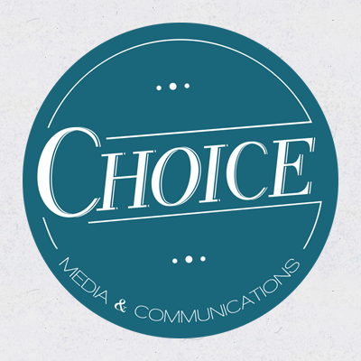 The official Twitter for Choice Media & Communications is @ChoicePublicity. Please also visit us at http://t.co/tOsgswCNY3.