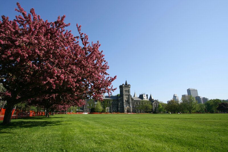 FrontCampusUofT's profile picture. Why walk around King's College circle when you can just cut across Front Campus?