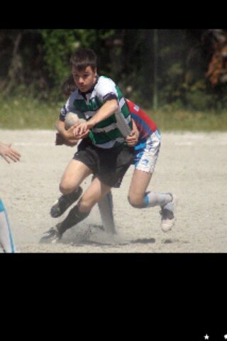 La Unika Rugby Taldeko jokalaria.  [131]