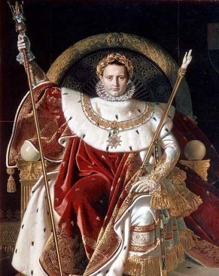 I'm better than everyone. I'm the military and political leader of France. My motto is attack the weakest part  with the most force.I also respect my soldiers.