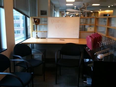 DeceptionPass's profile picture. The only conference room/area in all of Weber Shandwick with a Twitter account.