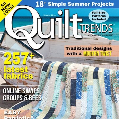 Quarterly mag with a fresh take on traditional quilting. See http://t.co/h2mBWA1xZu for more info! (Posts by Natalie)