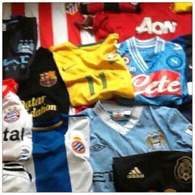 Las mejores playeras de futbol