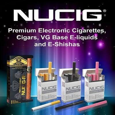 NUCIG - Premium Electronic Cigarette. Looks, Feels and Satisfies. It's here, the NUCIG - The New Hi-Tec Alternative. Trusted and now stocked at the Pharmacy.