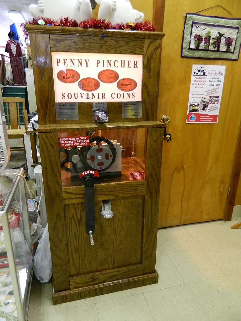 Randolph Penny Press is owned by a local couple in town. While vacationing with friends in Hilton Head SC, it was decided that Randolph NY needed its own press.