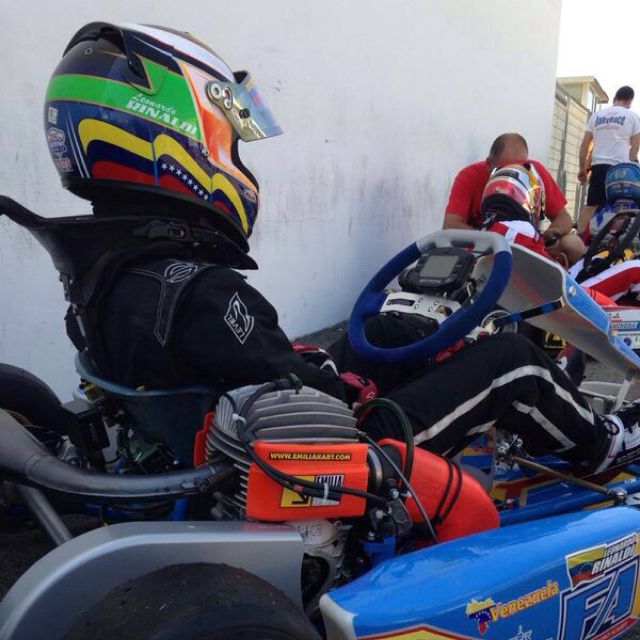 Piloto de Karting del Edo. Anzoategui. Venezuela.