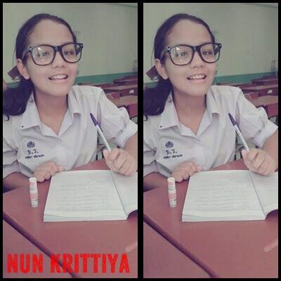 My Name's Krittiya Senanok My nickname's Nun I'm 17 years old. :)