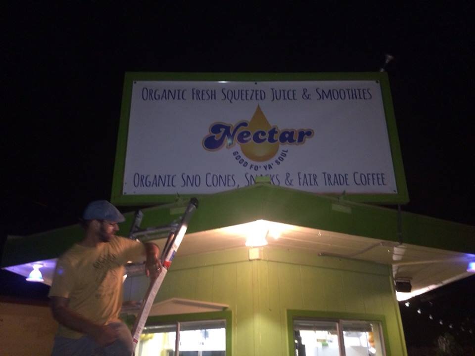 NECTAR procures fair trade, organic ingredients to give you the freshest, healthiest juice, smoothies, sno cones, snacks & fair trade coffee.We hand craft every