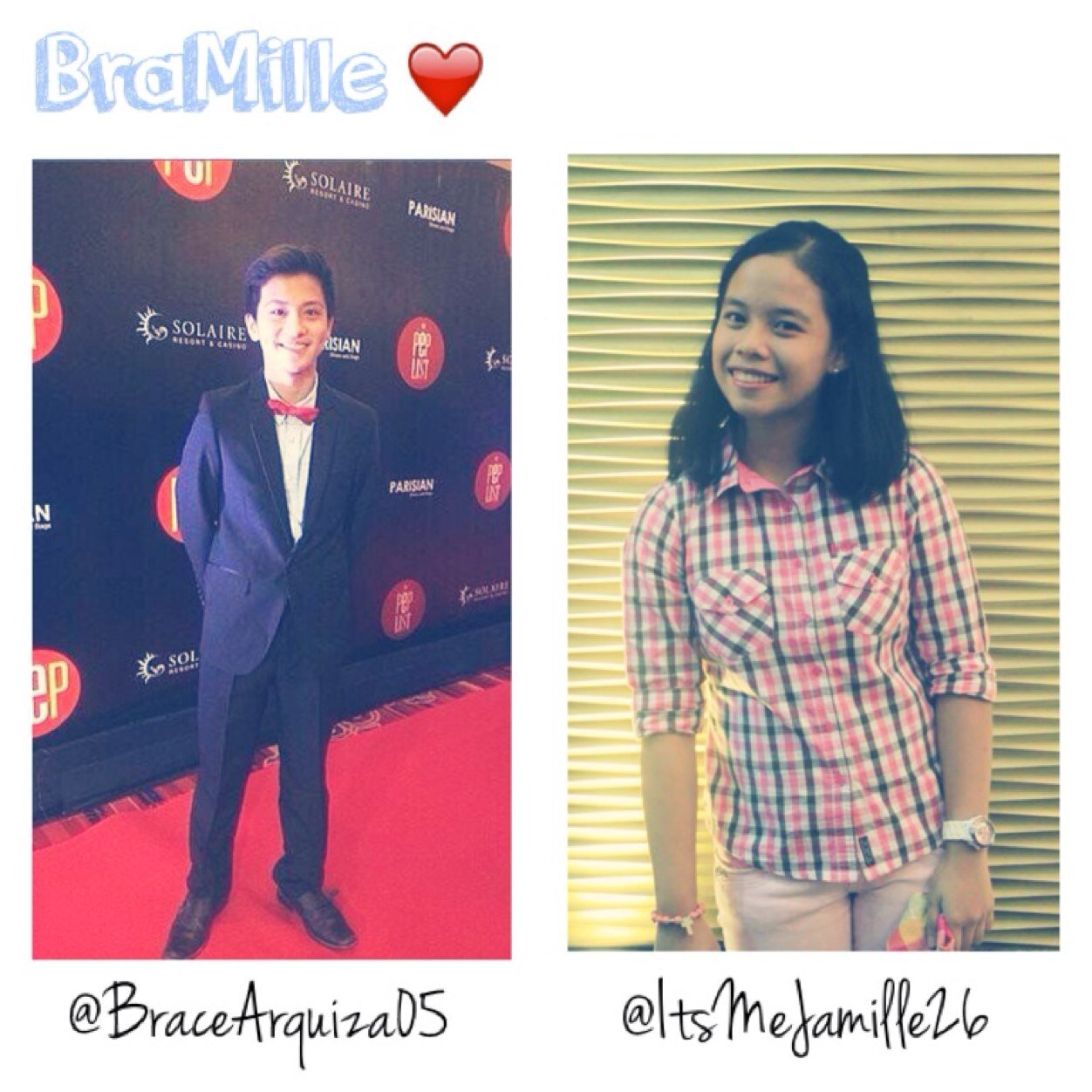 Version 2.0 of @jaaaaaamille ❤️ Captain B ❤️ ❤️Brace Henry Cantos Arquiza ❤️ @BraceArquiza05 ❤️ BraMille Day is 19th