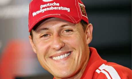 The 7 time Formula 1 world champion.We follow him to his recovery and wish him a quick recovery.God Bless you Michael!!!