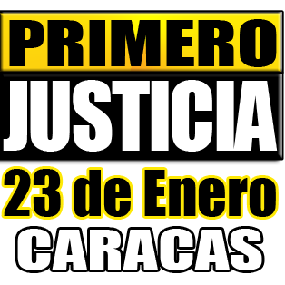 Twitter oficial de Primero Justicia en 23 de Enero. Ubica nuestros tuits con:#PJCaracas #23Enero