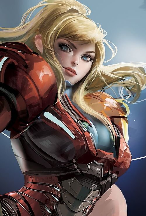 Among the stars, there is one light that burns brighter than all others. The light of Samus Aran. ❝Now who else thought I was a male?❞