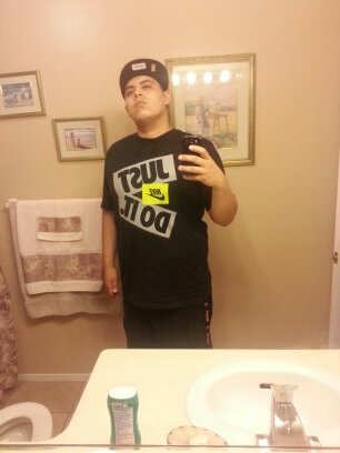 just being me