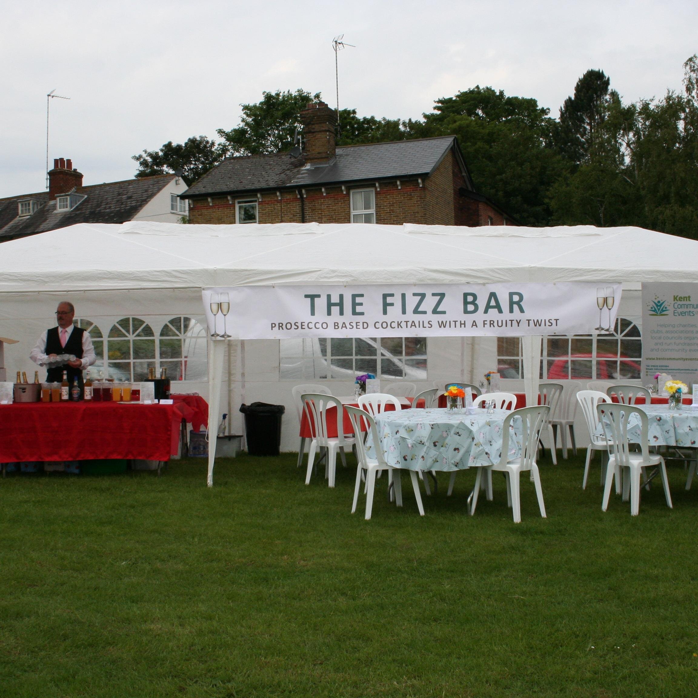 Book our bar for your charity or community event or private party. We'll serve Prosecco based cocktails with a fruity twist and make a donation to your cause